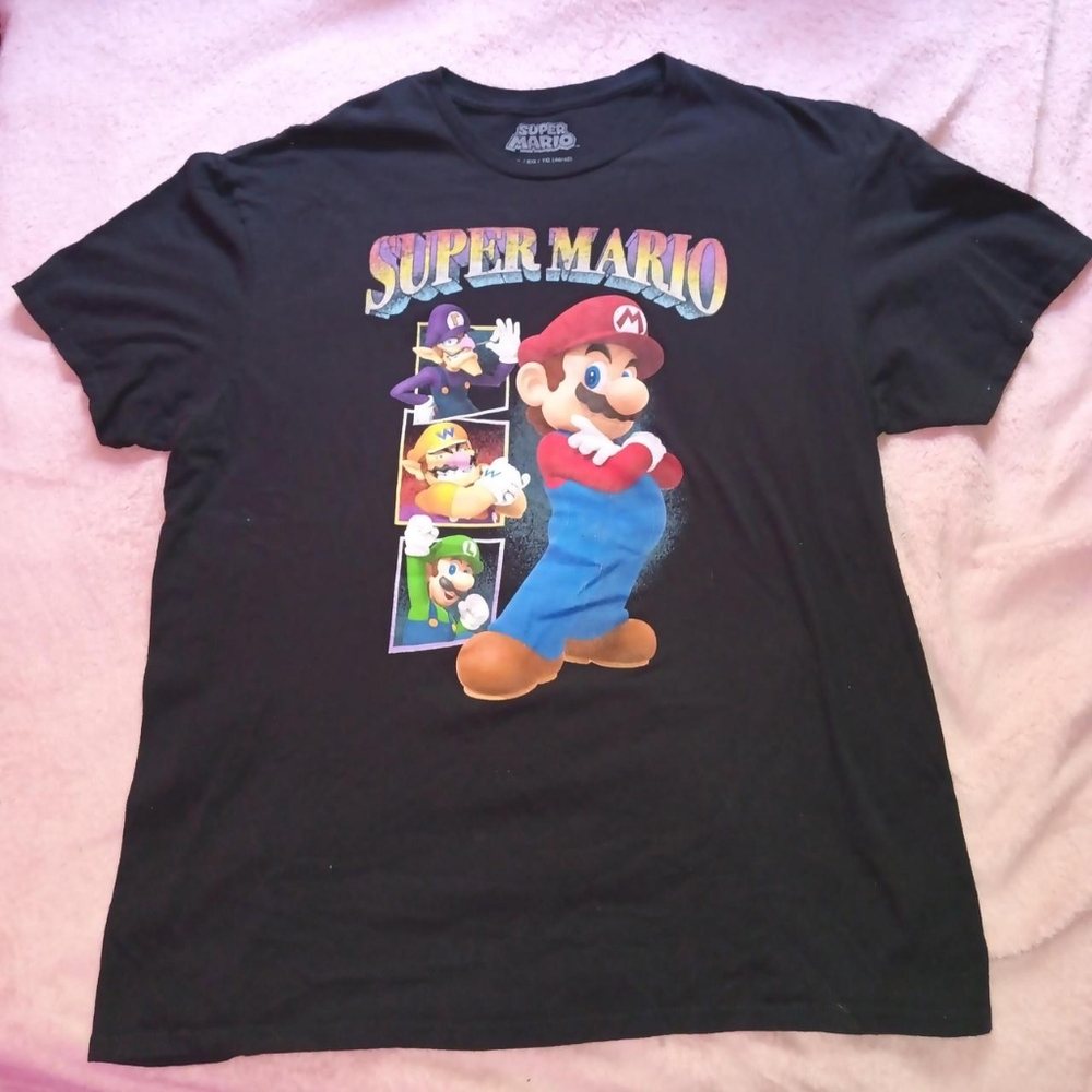 super mario teeshirt